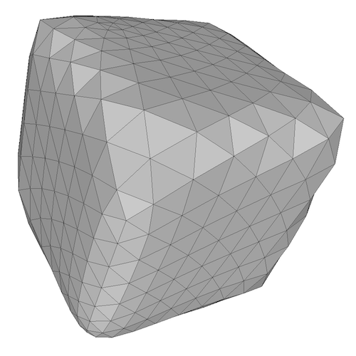 Smoothed cube