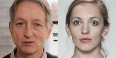 Neural implicit morphing of face images
